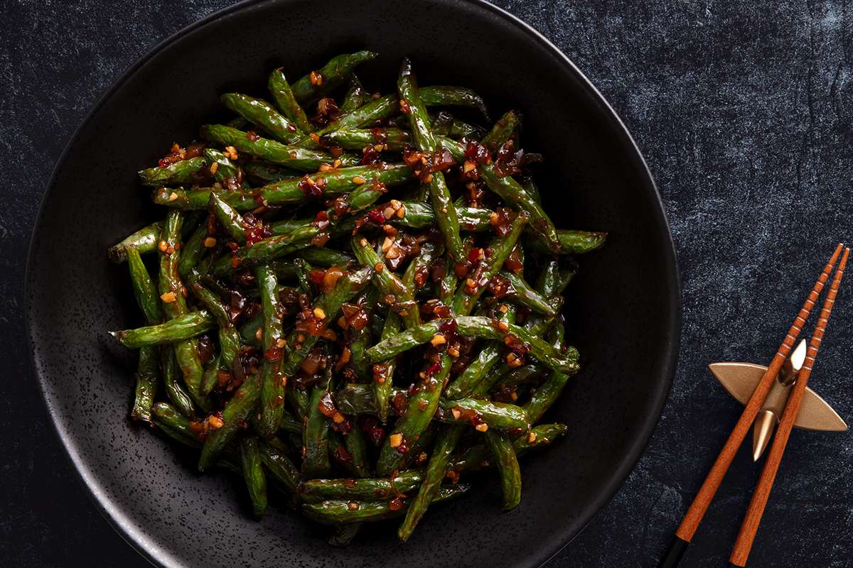 Chili-Garlic Green Beans