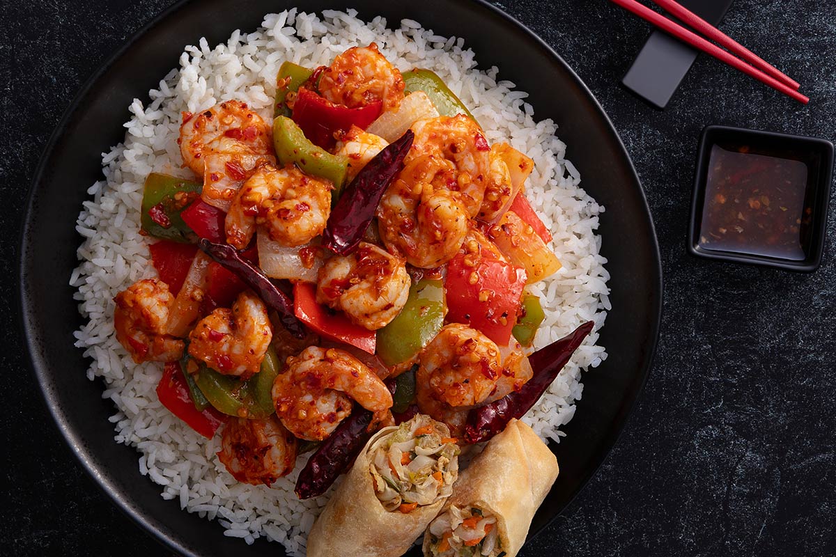 Firecracker Shrimp Bowl