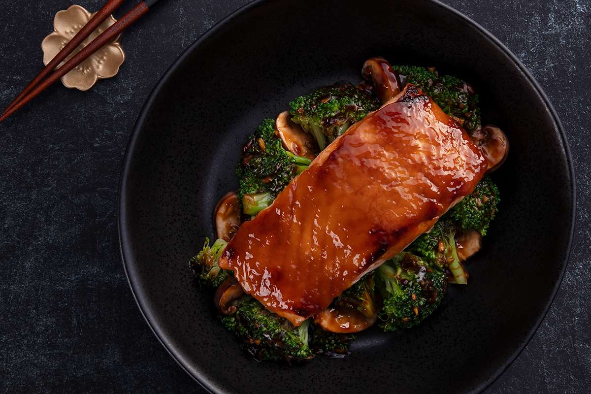 Miso Glazed Salmon*