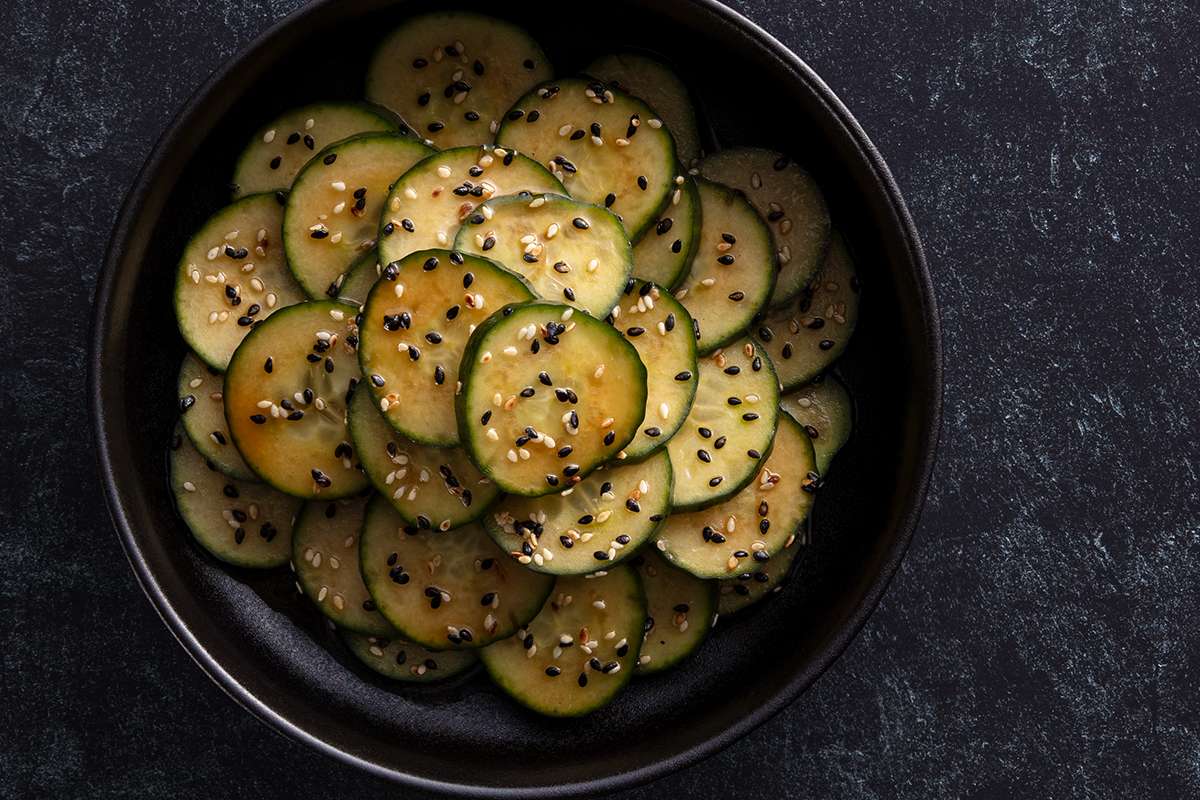 NEW! Cold Cucumber Salad